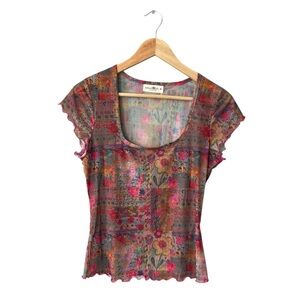 NATURAL LIFE Devon Mesh Top